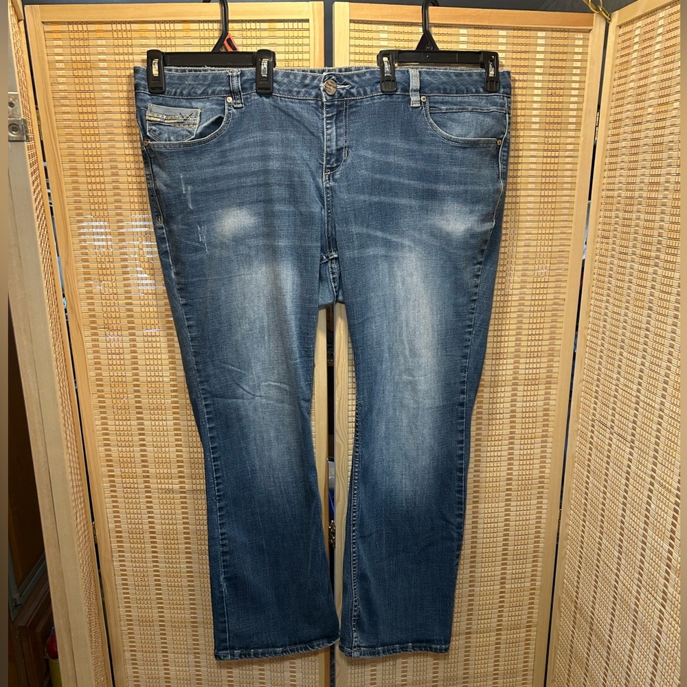 Amethyst Blue Women Jeans Distressed